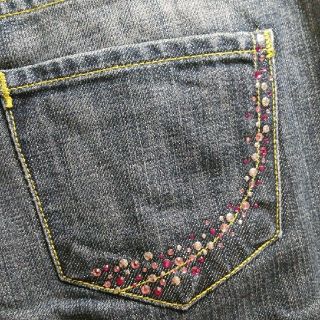 ペーパーデニムアンドクロス(Paper Denim & Croth)のpaperdenim&cloth42226クロップト丈ポケットスワロデニム27(デニム/ジーンズ)