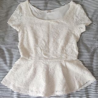 プロポーションボディドレッシング(PROPORTION BODY DRESSING)のブルー様専用 PROPORTION BODY DRESSING レースブラウス(シャツ/ブラウス(半袖/袖なし))