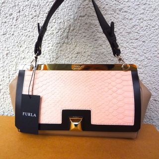 フルラ(Furla)の新品フルラcortinaバッグ正規ピンク(ハンドバッグ)