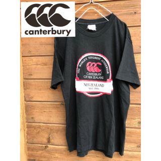 カンタベリー(CANTERBURY)のUSA製 canterbury tシャツ  ロゴt ラグビー ラガー レア(Tシャツ/カットソー(半袖/袖なし))