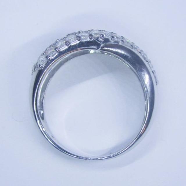 フカツママ様専用※天然ダイヤモンド１.００ｃｔデザインリング レディースのアクセサリー(リング(指輪))の商品写真