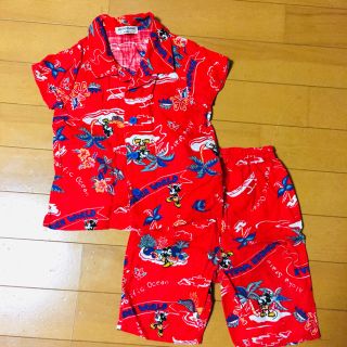 エフオーキッズ(F.O.KIDS)のアロハシャツ＆パンツ セットアップ ミッキー(シャツ/カットソー)