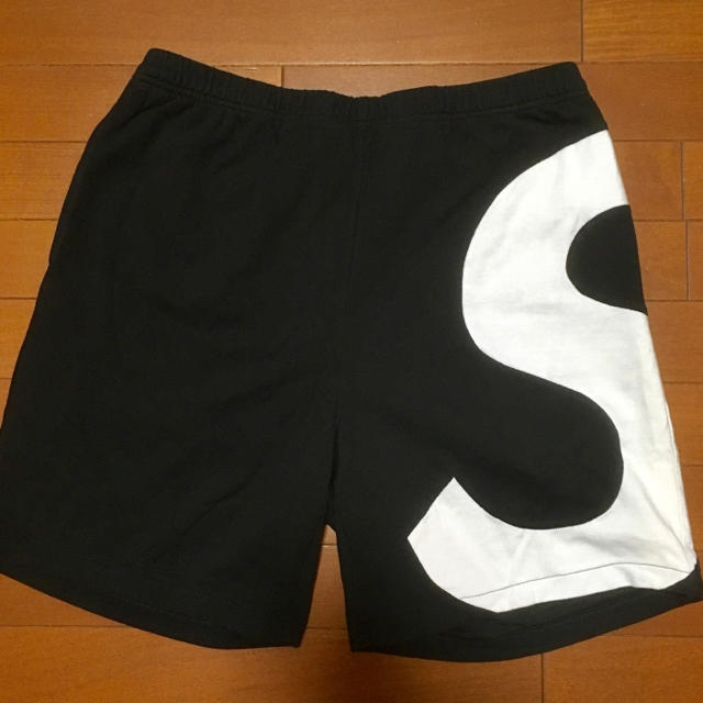supreme S logo Short 黒 Mサイズ