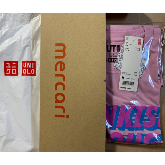 UNIQLO(ユニクロ)のユニクロUT×BT21コラボTシャツ メンズのトップス(Tシャツ/カットソー(半袖/袖なし))の商品写真