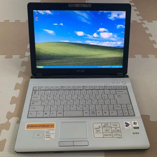 ソニー(SONY)のVAIO VGN-FJ12/W HDD 120GB メモリー 2GB ジャンク品(ノートPC)