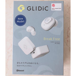 ソフトバンク(Softbank)の専用です。 未使用GLIDiC Sound Air TW-5000S ホワイト(ヘッドフォン/イヤフォン)
