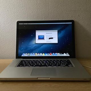 マック(Mac (Apple))の【KUGARI様専用】Macbook Pro2012 15インチ バッテリー不良(ノートPC)