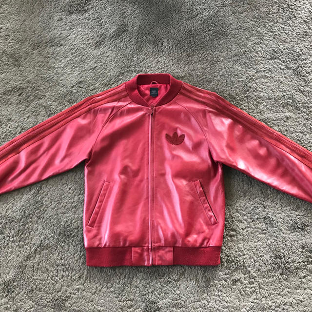 adidas(アディダス)のadidas Leather Jacket (レザージャケット) メンズのジャケット/アウター(レザージャケット)の商品写真