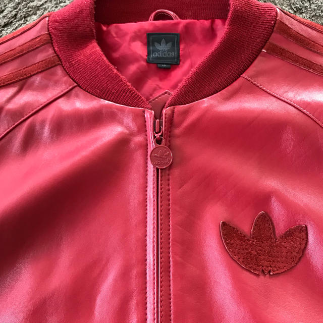 adidas(アディダス)のadidas Leather Jacket (レザージャケット) メンズのジャケット/アウター(レザージャケット)の商品写真