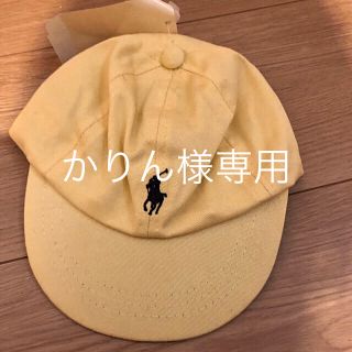 ポロラルフローレン(POLO RALPH LAUREN)の新品 タグ付き ラルフローレン キャップ ベビー(帽子)