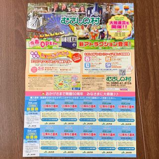 むさしの村 入場券(遊園地/テーマパーク)