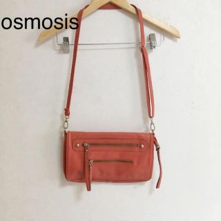 オズモーシス(OSMOSIS)のosmosis オレンジ ショルダーバッグ クラッチバッグ (ショルダーバッグ)