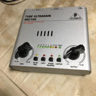 BEHRINGER TUBE ULTRAGAIN MIC 100(エフェクター)