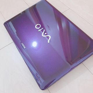 VAIO パープル Corei7 8GB (ノートPC)