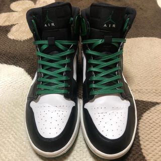 ナイキ(NIKE)の美中古 29.0 NIKE AIR jordan 1 セルティックス (スニーカー)