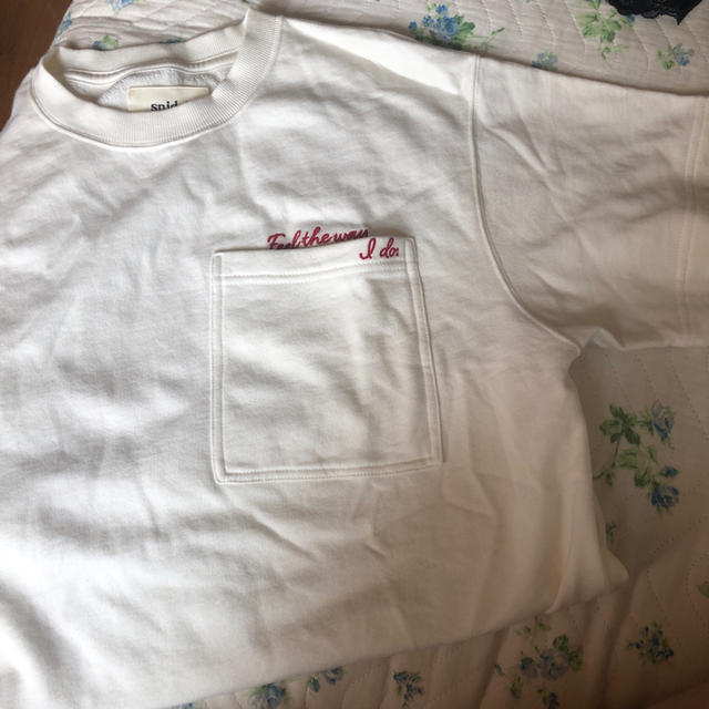 SNIDEL(スナイデル)のsnidel スウェット地Ｔシャツ レディースのトップス(Tシャツ(半袖/袖なし))の商品写真