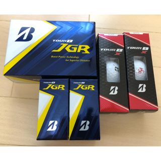 ブリヂストン(BRIDGESTONE)のゴルフボール ブリジストン tour B X6個 JGR10個(ゴルフ)