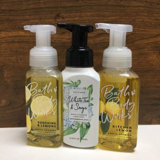 バスアンドボディーワークス(Bath & Body Works)のバスアンドボディワークス 泡ハンドソープ 3本 bathandbodyworks(ボディソープ/石鹸)