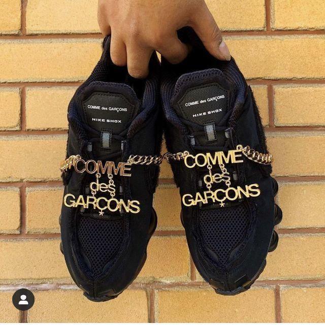 27.5cm COMME des GARCONS × NIKE SHOX