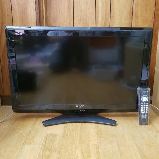 シャープ(SHARP)の【アンテナ線・リモコン付き】シャープ 32インチテレビ LC-32E9(テレビ)