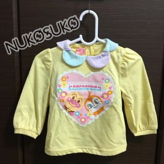 アンパンマン(アンパンマン)の⌣̈⃝アンパンマン ベビー服 女の子 80 丸襟長袖Tシャツ⌣̈⃝(Ｔシャツ)