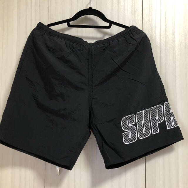 Supreme Logo Appliqu Water Shortメンズ