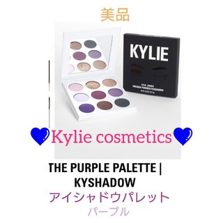 カイリーコスメティックス(Kylie Cosmetics)の美品◆カイリー人気商品♥️パウダーアイシャドウパレット【パープル】(アイシャドウ)