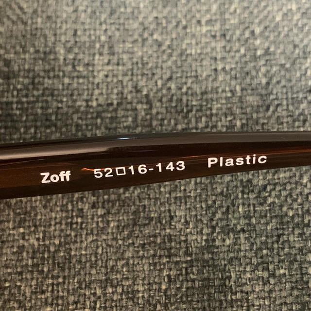Zoff(ゾフ)のZoff 旧ブルーライトカットメガネ レディースのファッション小物(サングラス/メガネ)の商品写真