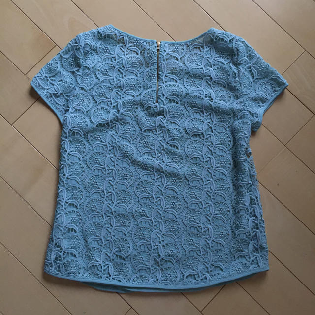 ZARA(ザラ)の【美品】ZARA 総レースブラウス　✱size M✱ レディースのトップス(シャツ/ブラウス(半袖/袖なし))の商品写真