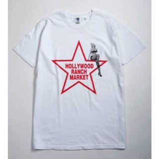 ハリウッドランチマーケット(HOLLYWOOD RANCH MARKET)のM 白 ハリウッドランチマーケット マリリンモンローTシャツ(Tシャツ/カットソー(半袖/袖なし))