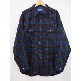 ペンドルトン(PENDLETON)の USA製Pendletonウールシャツ古着 ビンテージ ペンドルトン a908(シャツ)