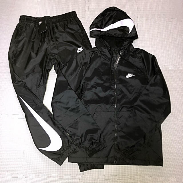 NIKE - NIKE SWOOSH ナイロンジャケットパーカー・パンツ XLサイズ 送料込み