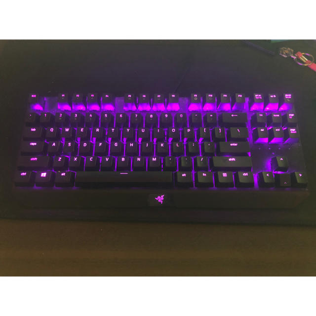 ASUS(エイスース)のRazer black widow X TE chroma スマホ/家電/カメラのPC/タブレット(PC周辺機器)の商品写真