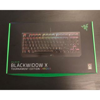 エイスース(ASUS)のRazer black widow X TE chroma(PC周辺機器)