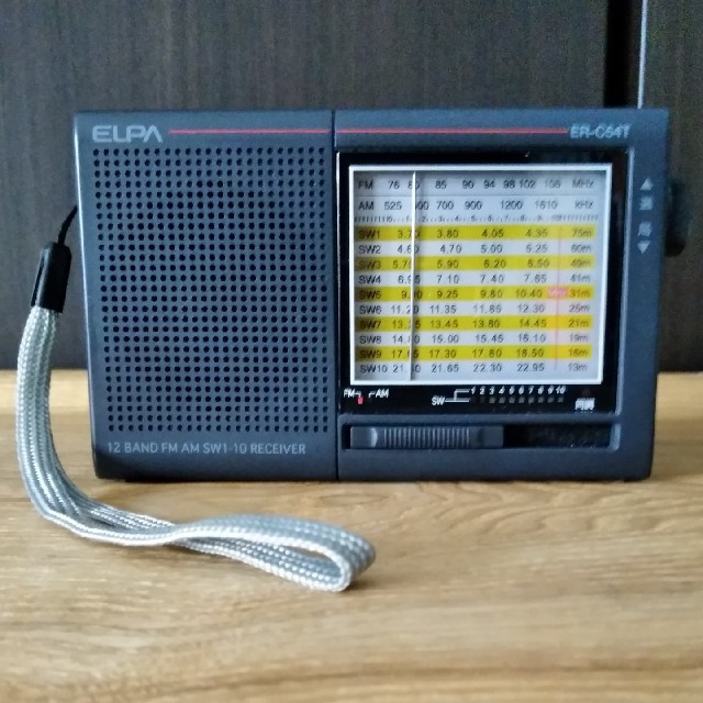 ELPA(エルパ)のAM／FM／短波ラジオ📻　ELPA スマホ/家電/カメラのオーディオ機器(ラジオ)の商品写真