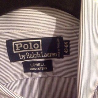 ポロラルフローレン(POLO RALPH LAUREN)の美品！ラルフローレン ストライプシャツ(シャツ)