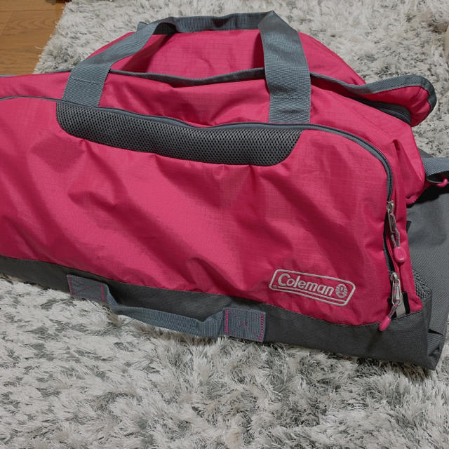 Coleman(コールマン)の【値下げ！】コールマン ボストンバッグ 80L ピンク レディースのバッグ(ボストンバッグ)の商品写真