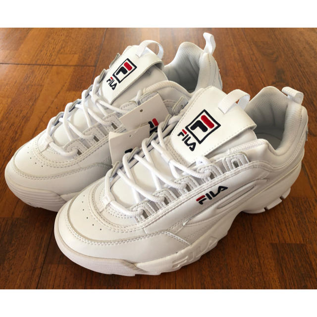 新品·未使用 FILA DISRUPTOR２ ホワイト