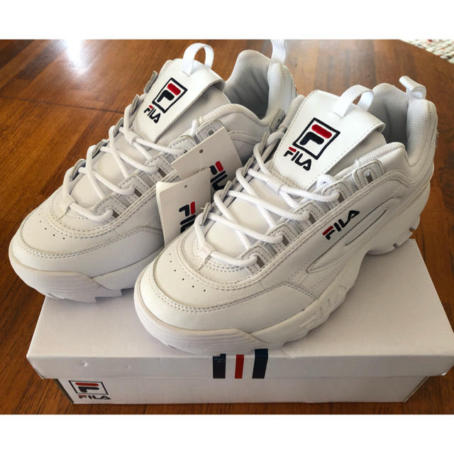 新品·未使用 FILA DISRUPTOR２ ホワイト