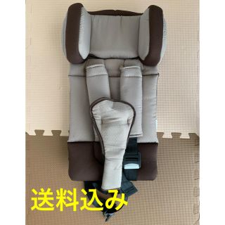 ニホンイクジ(日本育児)のトラベルベストEC ブラウン 送料込(自動車用チャイルドシート本体)