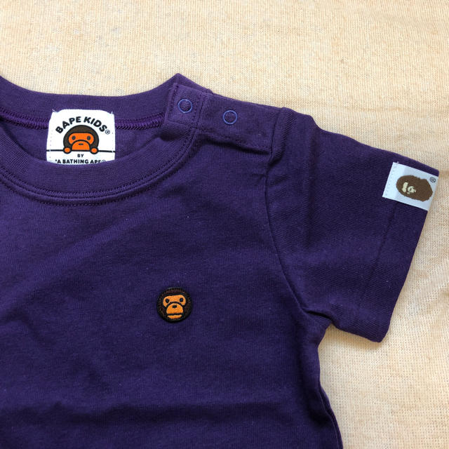 A BATHING APE(アベイシングエイプ)のA BATHING APE 新品 Tシャツ 70 キッズ/ベビー/マタニティのベビー服(~85cm)(Ｔシャツ)の商品写真