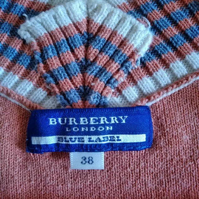 BURBERRY BLUE LABEL(バーバリーブルーレーベル)のバーバリーブルーレーベル　薄手のニット レディースのトップス(ニット/セーター)の商品写真