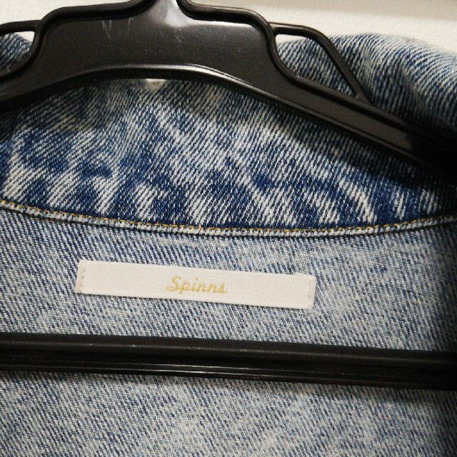 SPINNS(スピンズ)のSPINNS　オーバーサイズ　デニムジャケット レディースのジャケット/アウター(Gジャン/デニムジャケット)の商品写真