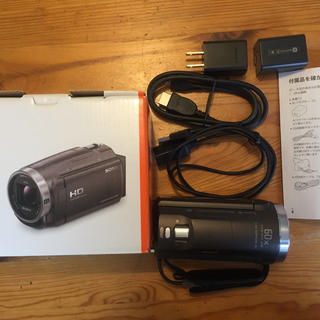 ソニー(SONY)のソニービデオカメラ HDR-CX680 ブラウン(ビデオカメラ)