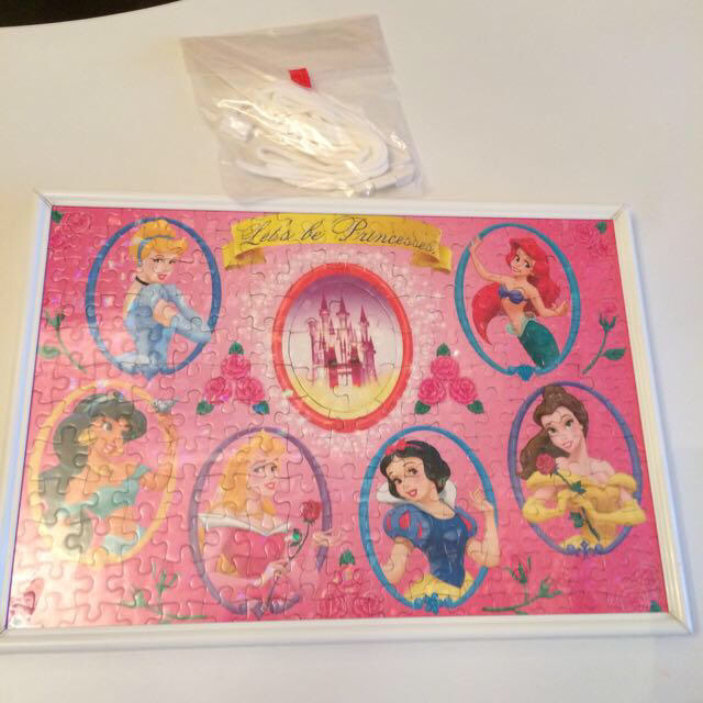 Disney(ディズニー)のディズニープリンセスパズル作成済み エンタメ/ホビーの美術品/アンティーク(その他)の商品写真