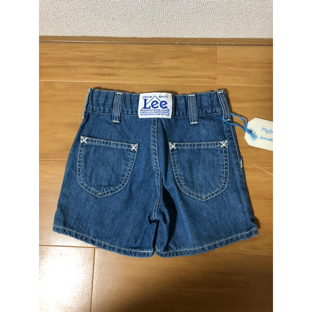 Lee(リー)のLee リー 半ズボン ハーフパンツ キッズ デニムショートパンツ 110 キッズ/ベビー/マタニティのキッズ服女の子用(90cm~)(パンツ/スパッツ)の商品写真