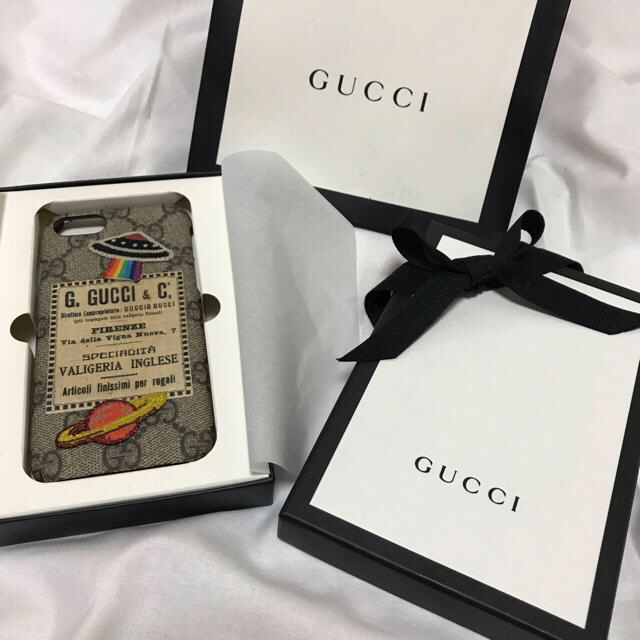 Gucci - GUCCI iphone7ケースの通販