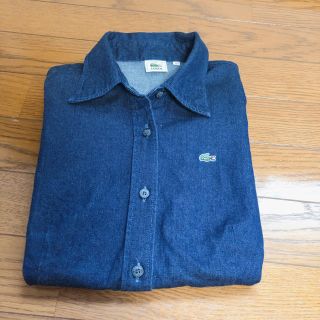 ラコステ(LACOSTE)のラコステ 半袖デニムシャツ(シャツ/ブラウス(半袖/袖なし))