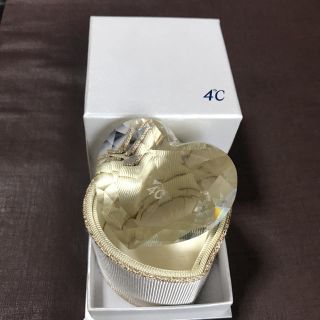 ヨンドシー(4℃)の4°C クリスタル  ハート【美品】(その他)