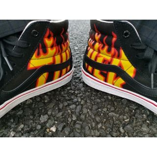 ヴァンズ(VANS)のvans thrasher sk8-hi バンズ スラッシャー スケハイ(スニーカー)